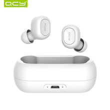 Load image into Gallery viewer, QCY qs1 TWS 5.0 Bluetooth headphones 3D stereo wireless earphones with dual microphone