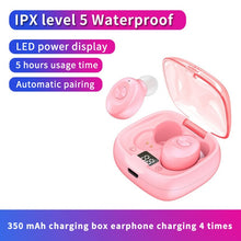 Load image into Gallery viewer, Bluetooth Earphone Wireless headphone Sport Earpiece Mini Headset Stereo Sound  In Ear IPX5 Waterproof tws 5.0   power display